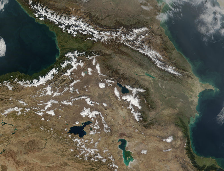 Большой и Малый Кавказ и Закавказье