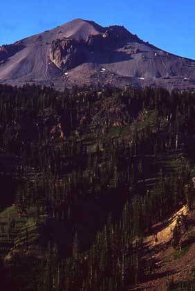 Вершина вулкана Лассен-Пик